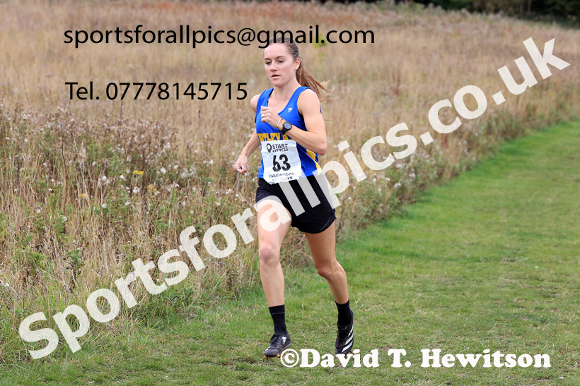 SSenior Womens Relay, 2025 Farringdon Cross Country Relays, Sunderland. Photo: David T. Hewitson/Sports for All Pics